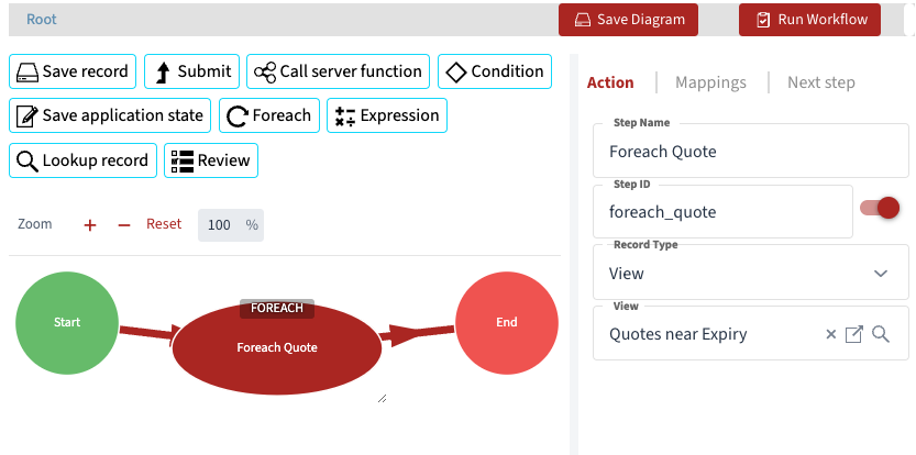 Foreach Quote Component