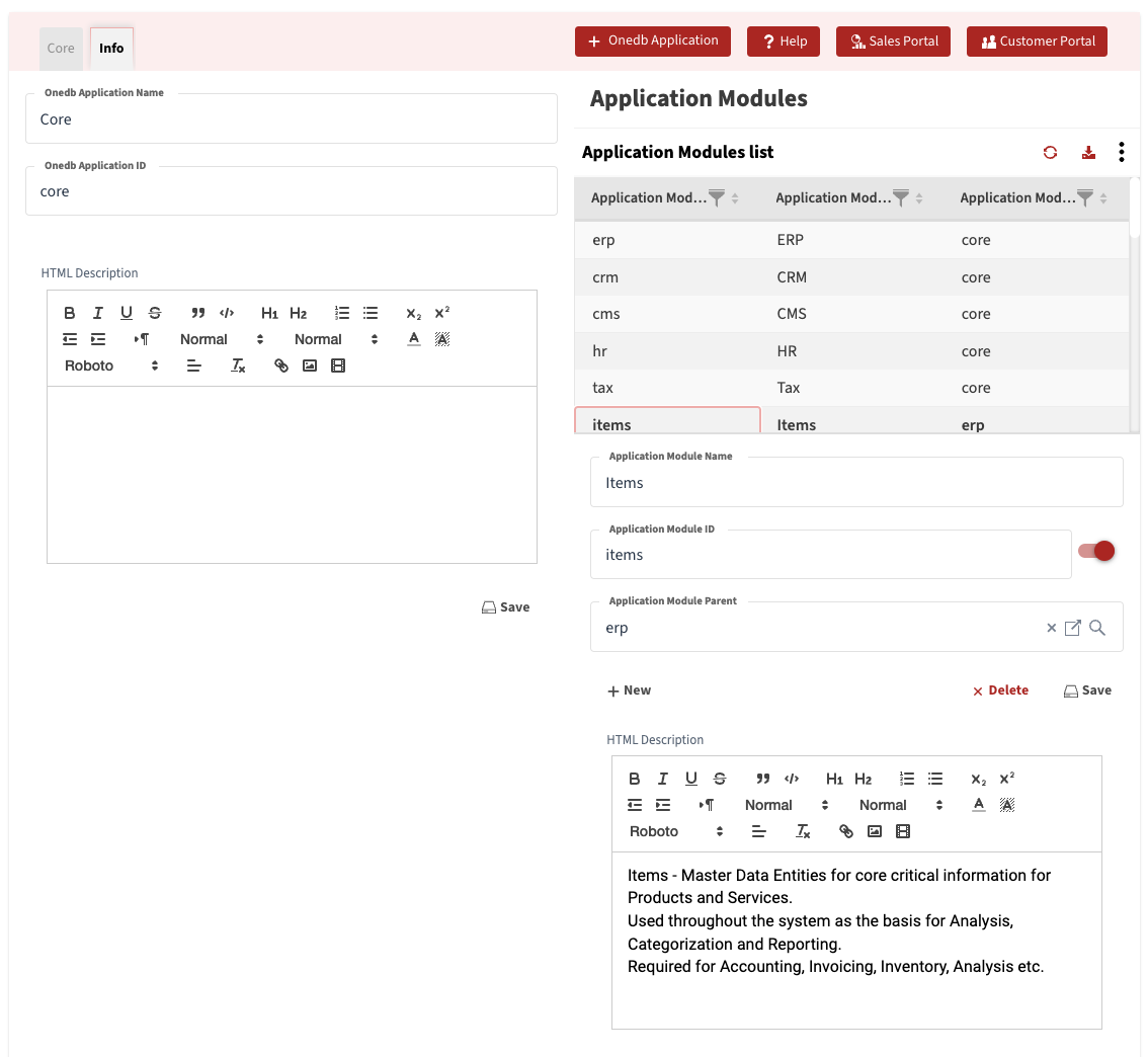 Module Configuration